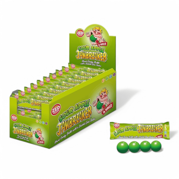 Jawbreaker sour apple 4st