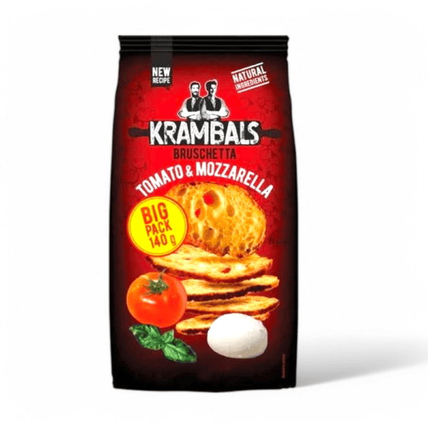 Krambals Bruschetta Tomato & Mozzarella 140g