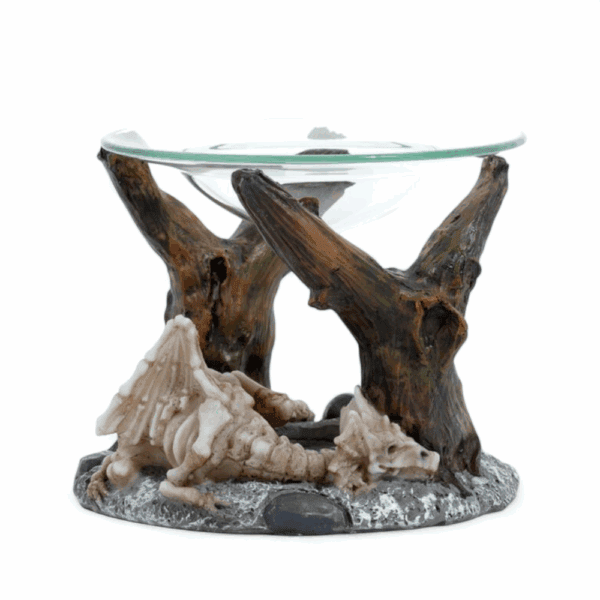 olie en wasbrander met borden limoen kristal