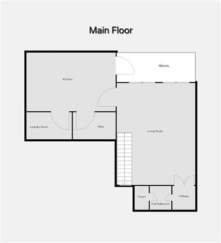 Penthouse Property for Sale in Benalmadena - Floor plan of main floor