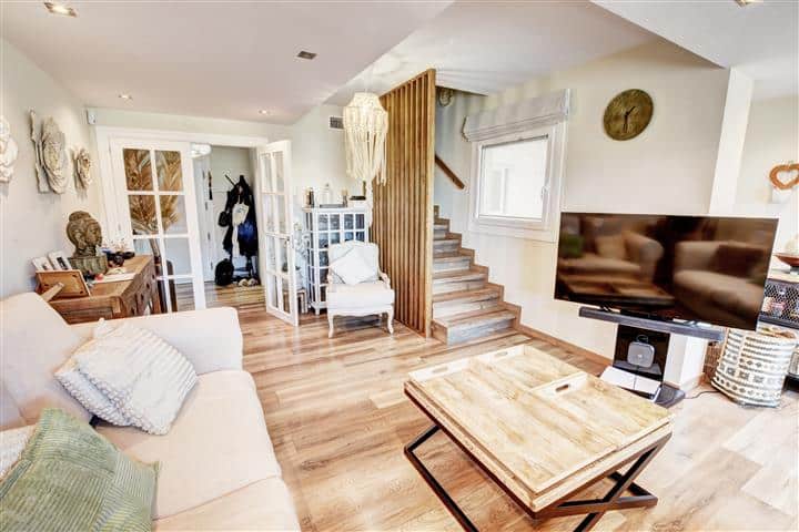 Penthouse property for Sale in Benalmadena - view of lounge area from window