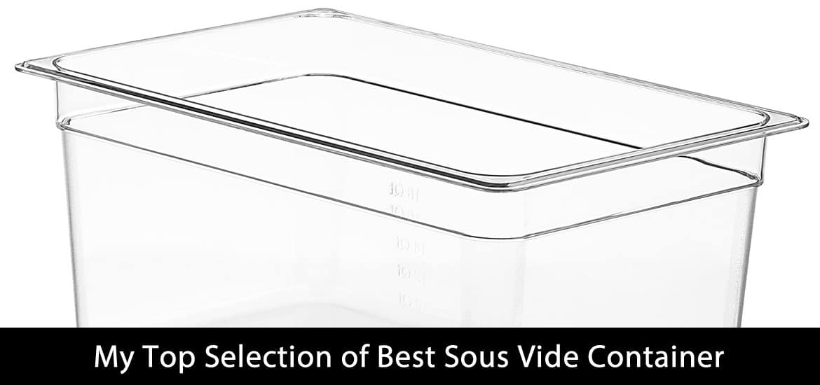 Best Sous Vide Container