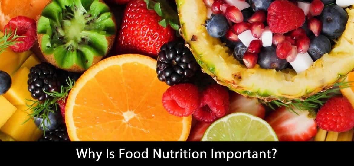 ood nutrition important