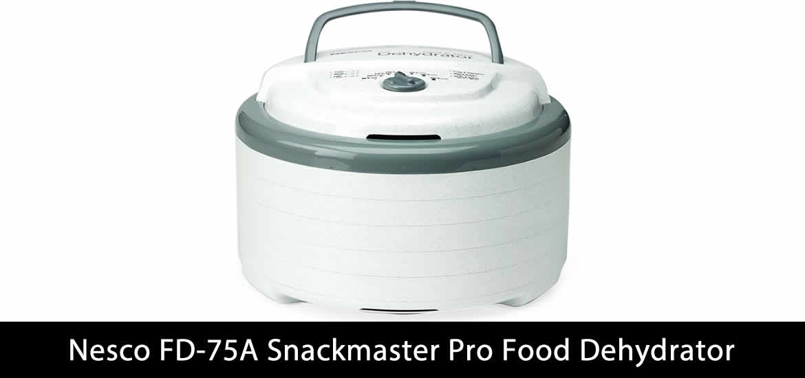 Nesco FD-75A Snackmaster Pro Food Dehydrator