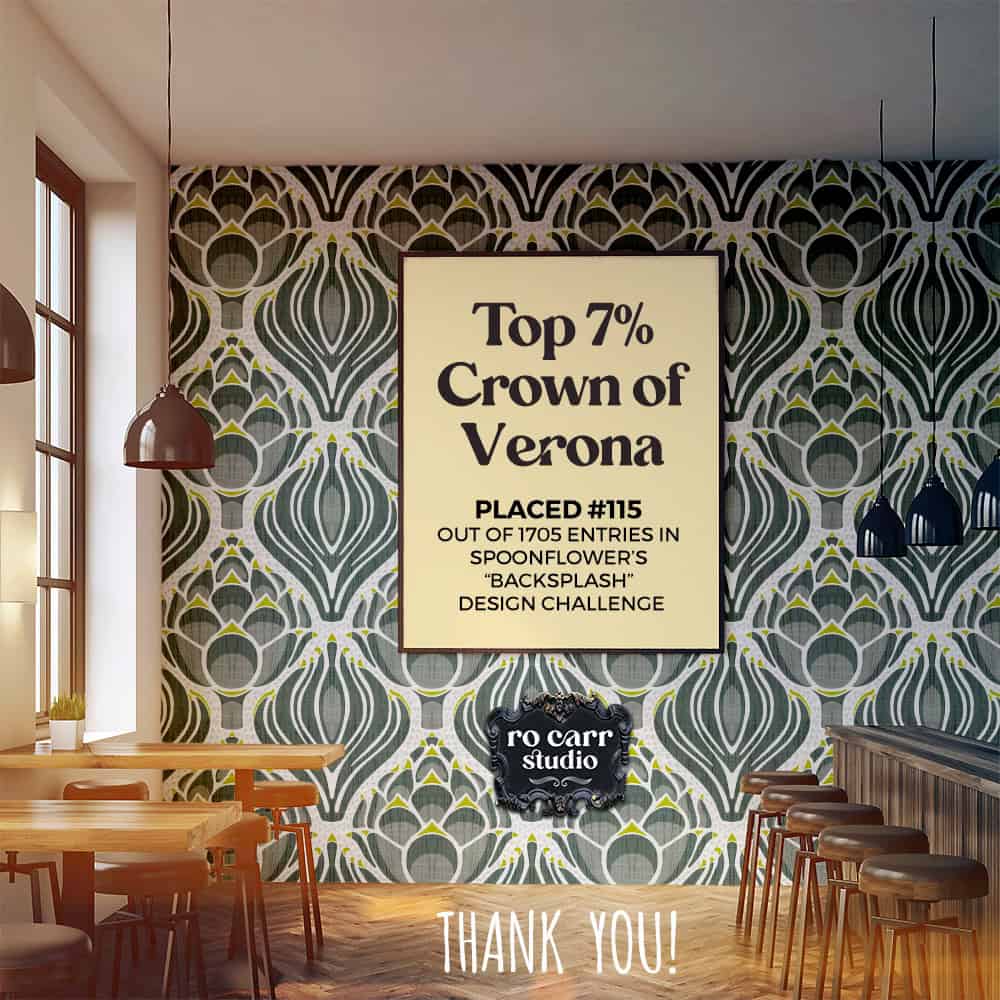 Top 7% for Crown of Verona design!