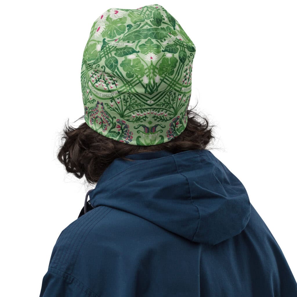 Back view of the beanie.