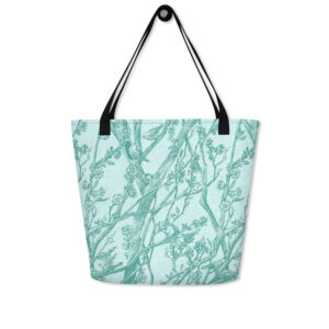 Toile de Vie Large Tote Bag