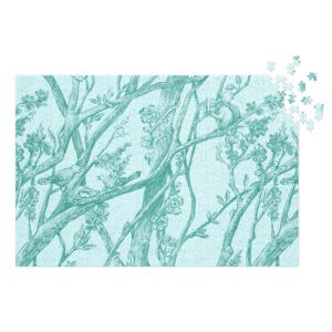 Toile de Vie Jigsaw Puzzle with Tin