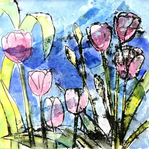 Mono-pinktulips-sm