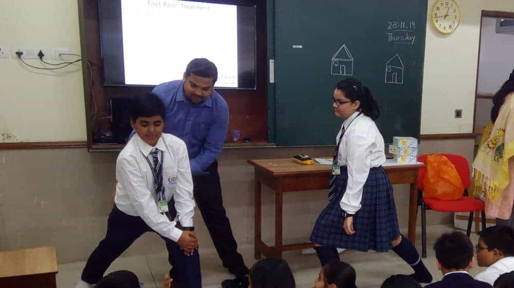 Footcare conducted by BATA(in collaboration with Sharp NGO)