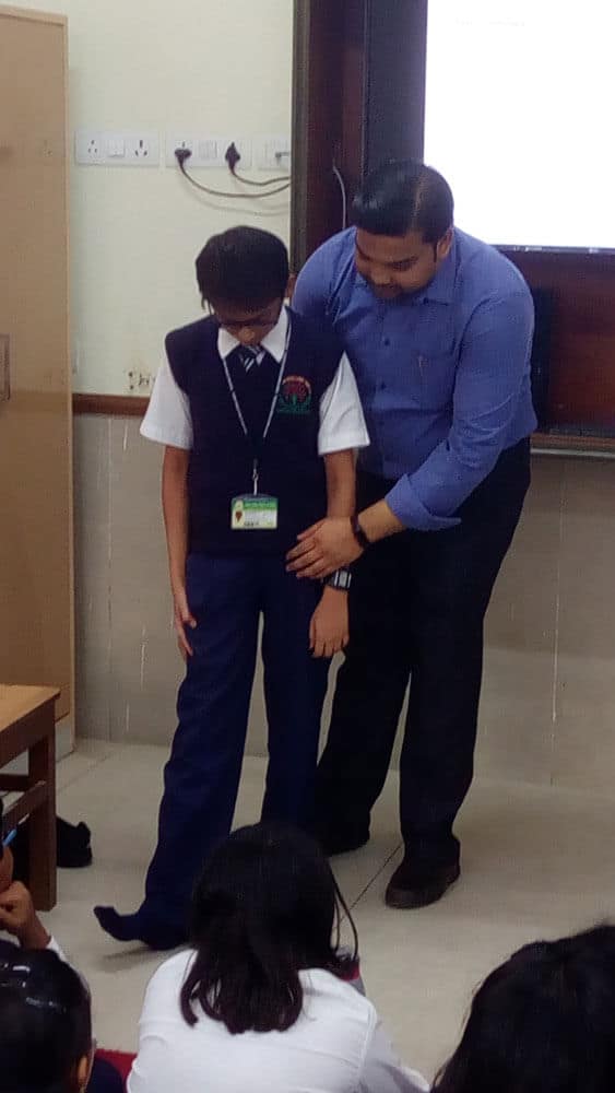 Footcare conducted by BATA(in collaboration with Sharp NGO)