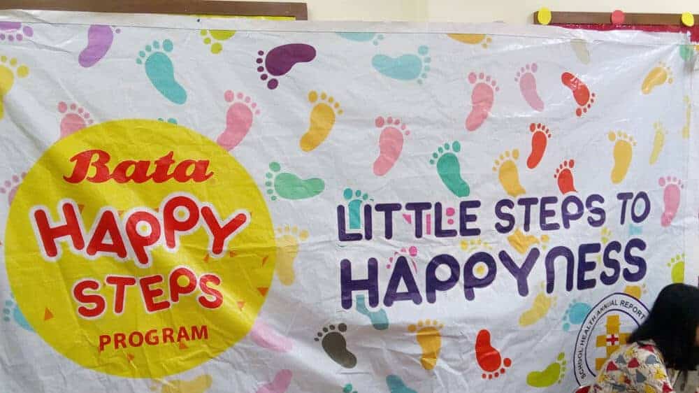 Footcare conducted by BATA(in collaboration with Sharp NGO)