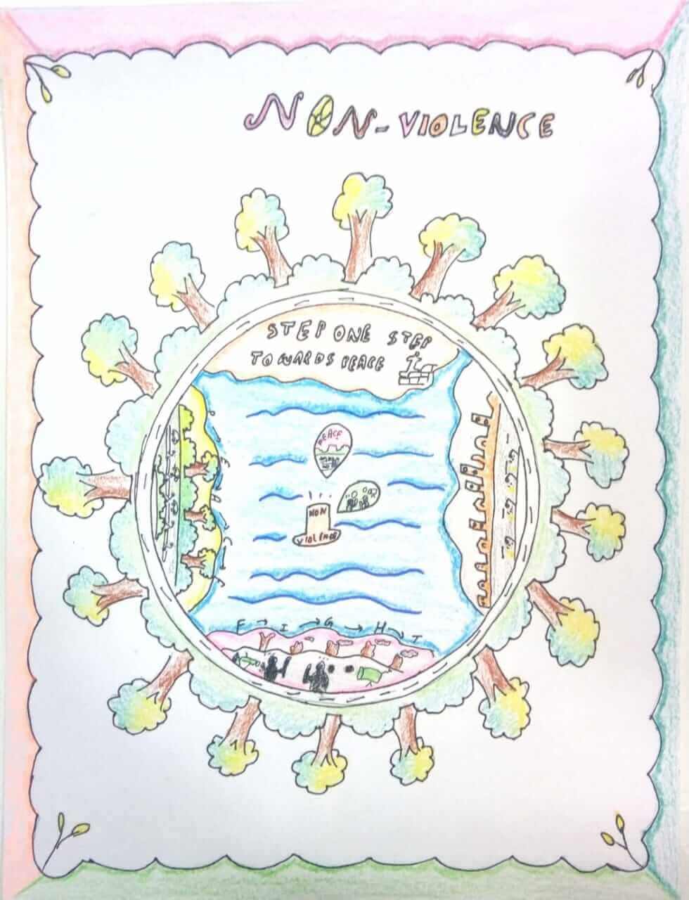 Poster Making Competition on Non Violence