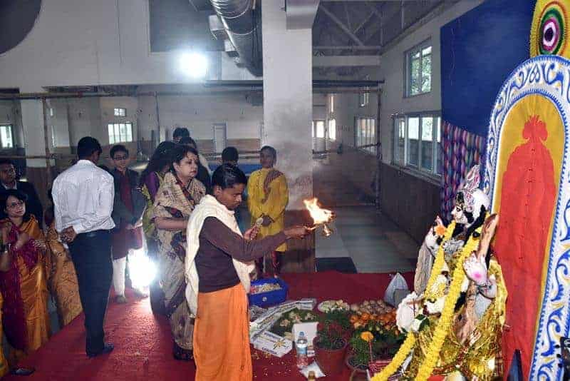 Saraswati Puja Celebration