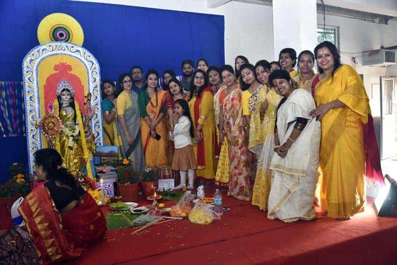 Saraswati Puja Celebration