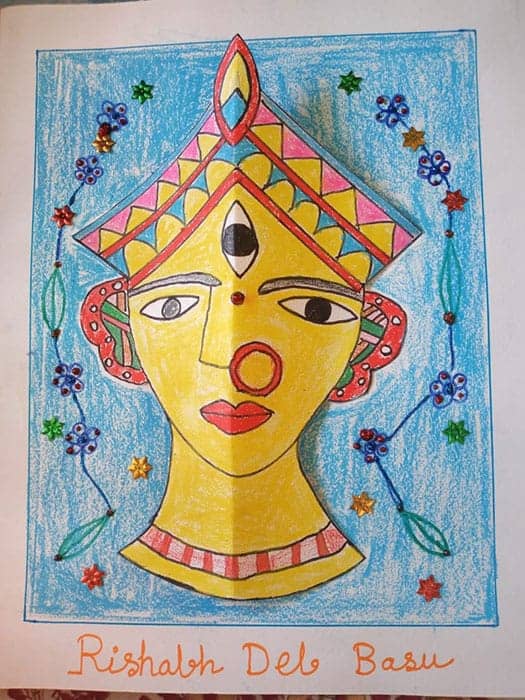 Durga Puja Assembly - Art Work Slide Show 2020
