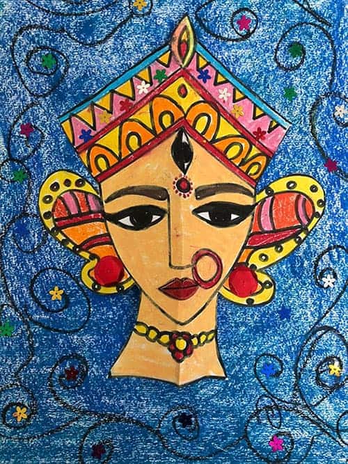 Durga Puja Assembly - Art Work Slide Show 2020