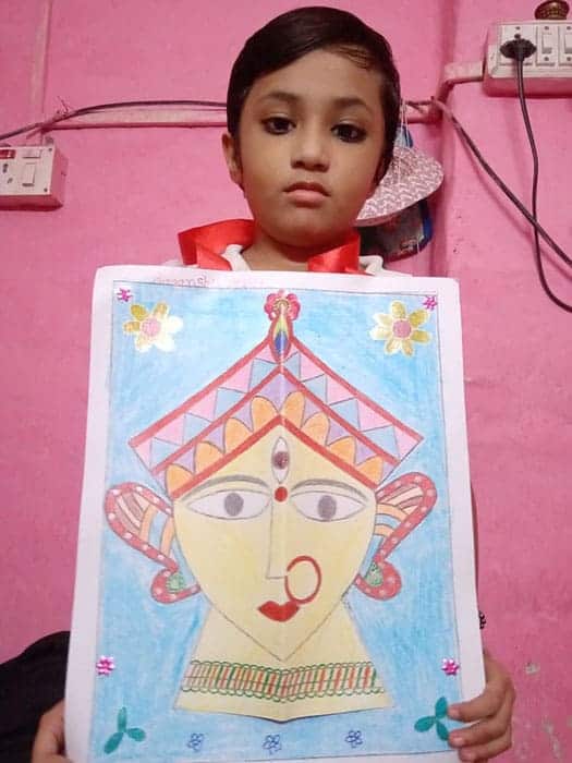 Durga Puja Assembly - Art Work Slide Show 2020