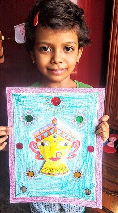 Durga Puja Assembly - Art Work Slide Show 2020