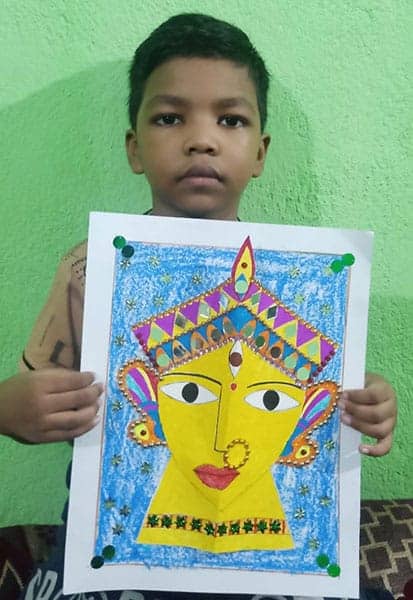 Durga Puja Assembly - Art Work Slide Show 2020