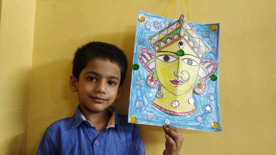 Durga Puja Assembly - Art Work Slide Show 2020