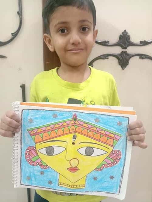 Durga Puja Assembly - Art Work Slide Show 2020