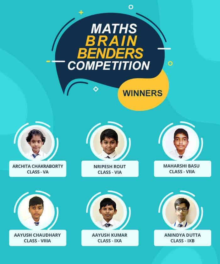 Maths Brain Benders Competition Winners
