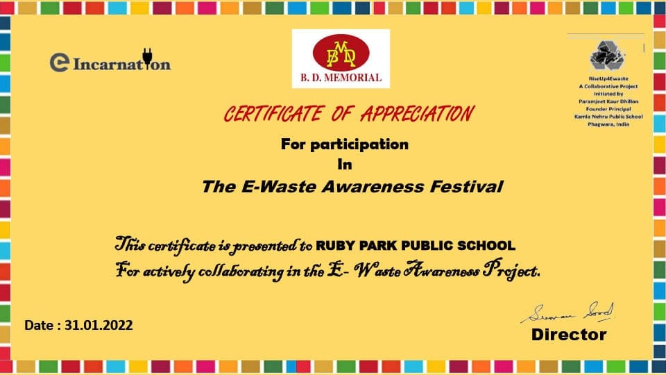The E-Waste Awareness Festival