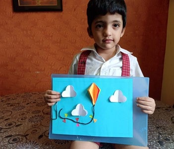 Vishwakarma Puja - Kite making activity 2021