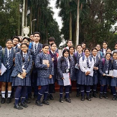 Learning in a Green Environment - Class 11's trip to Botanical Garden