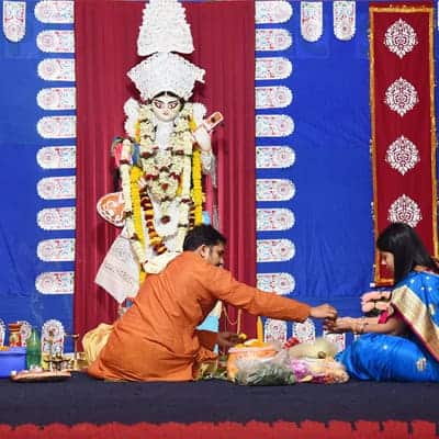 Saraswati Puja Celebration 2024