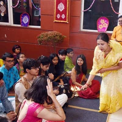 Saraswati Puja Celebration 2024
