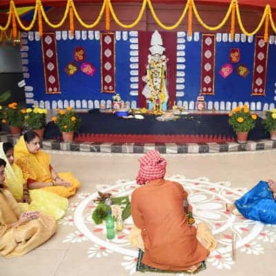Saraswati Puja Celebration 2024