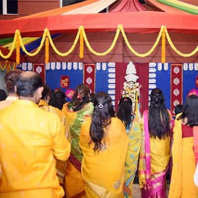Saraswati Puja Celebration 2024