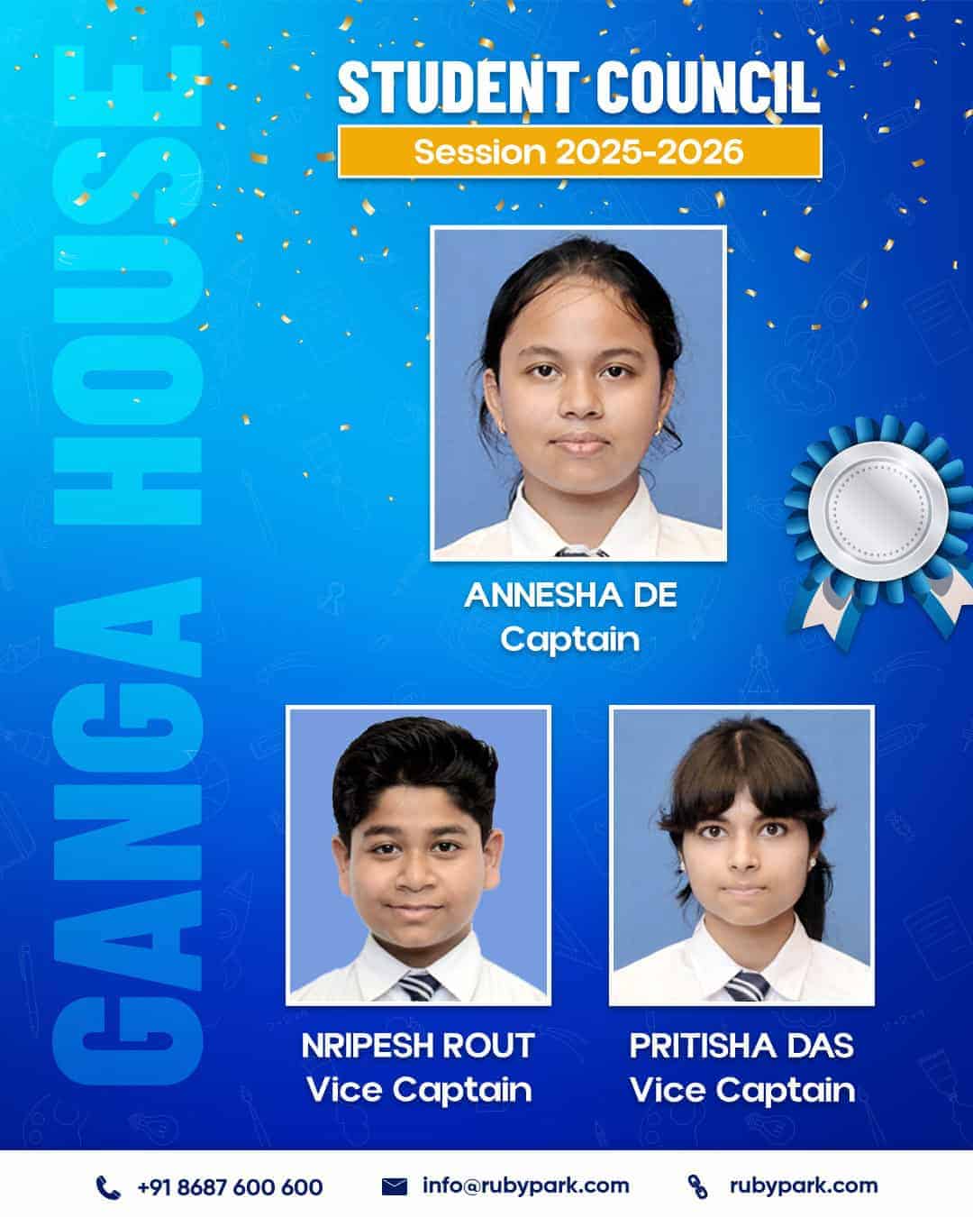Student's Council Members 2025-26