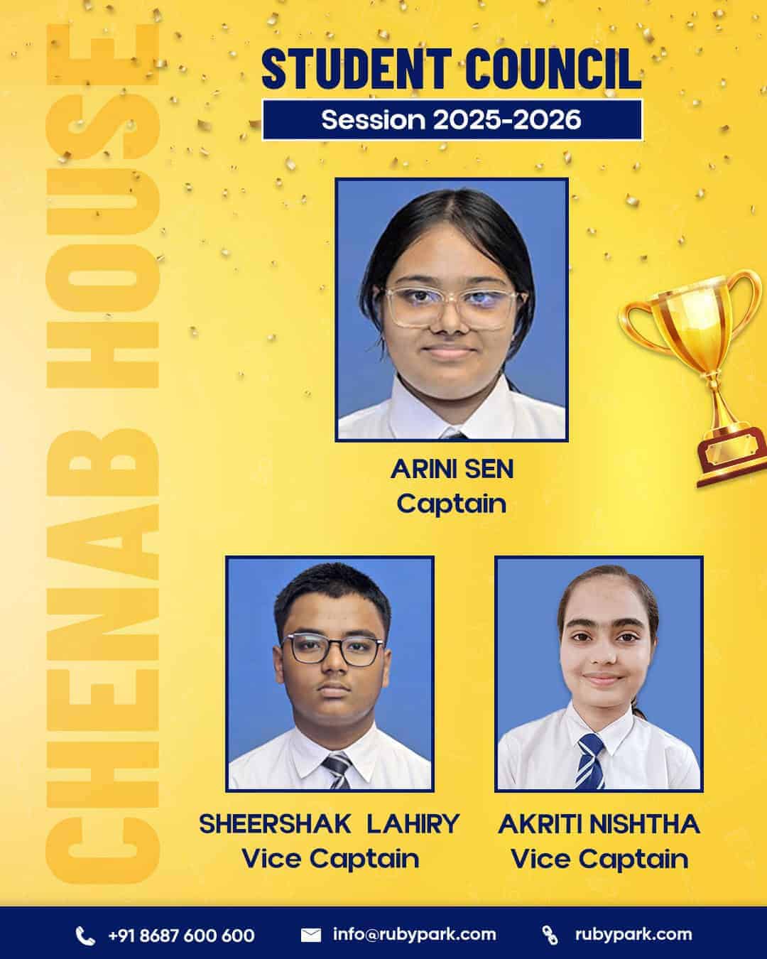 Student's Council Members 2025-26