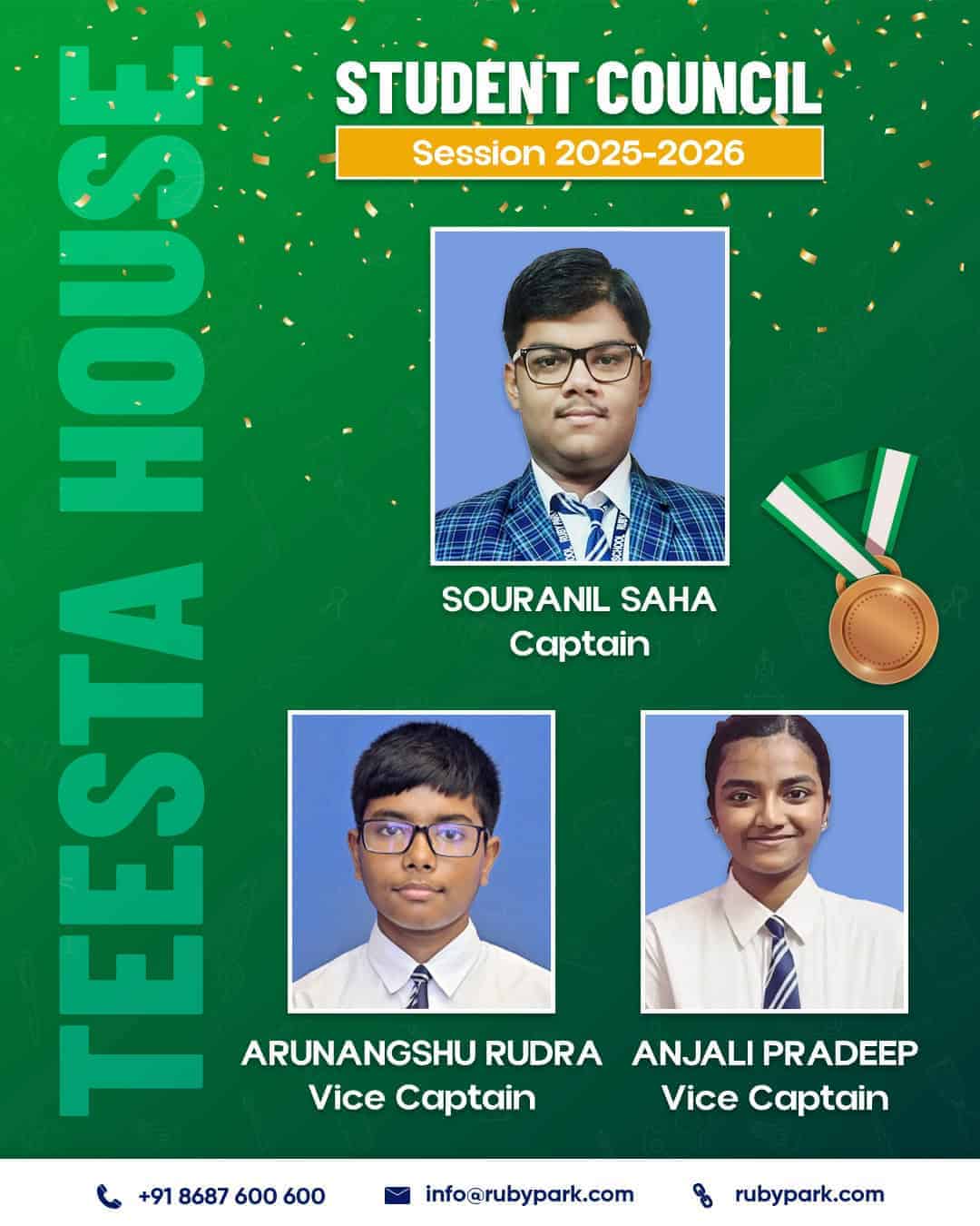 Student's Council Members 2025-26