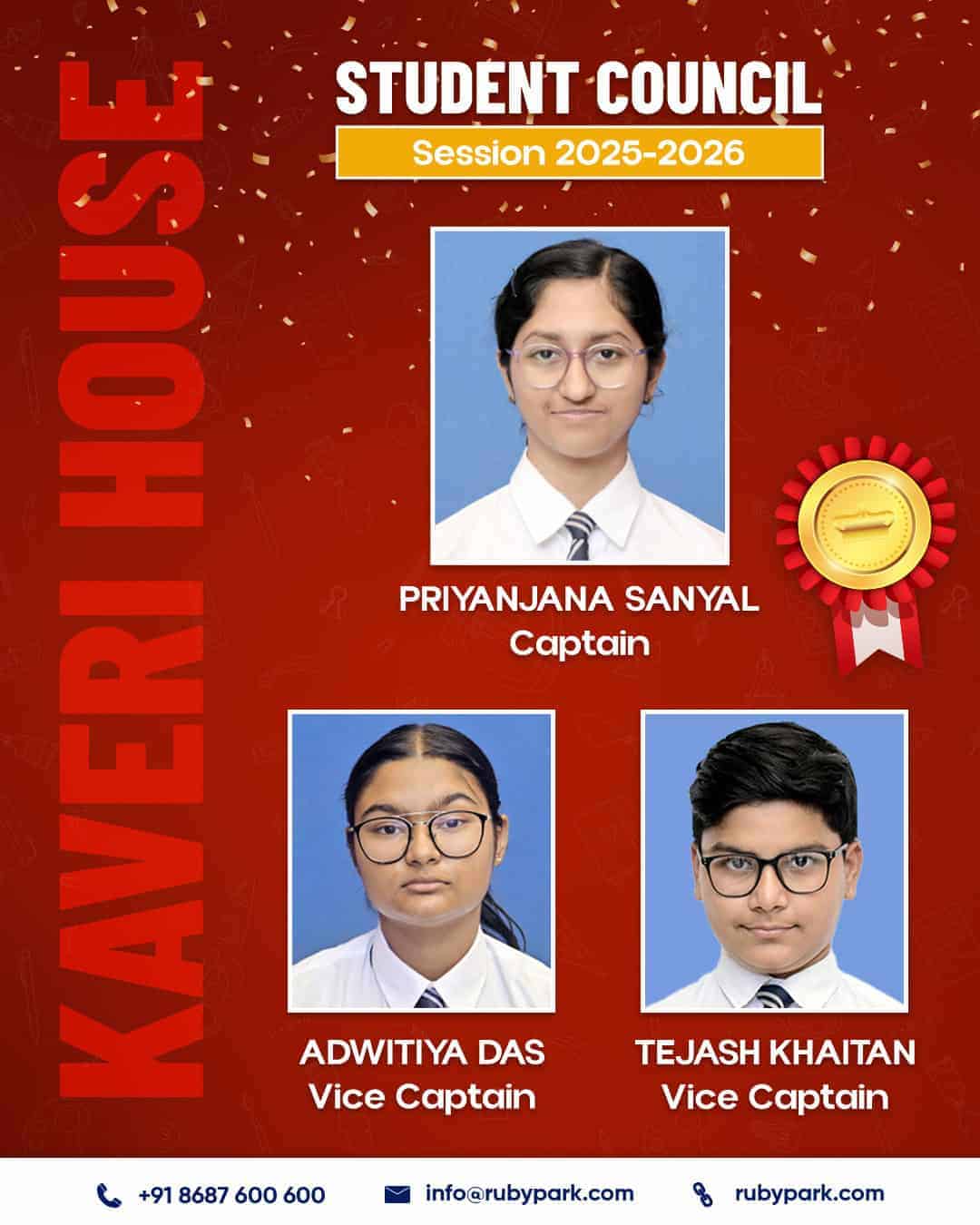 Student's Council Members 2025-26