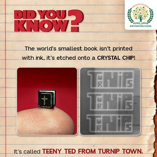 DID YOU KNOW?