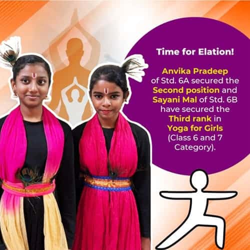Achievement in Kridotsav MBWA