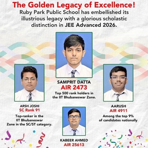 EXCEPTIONAL PERFORMANCE IN JEE ADVANCED 2026