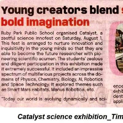 Catalyst science exhibition 2026-27