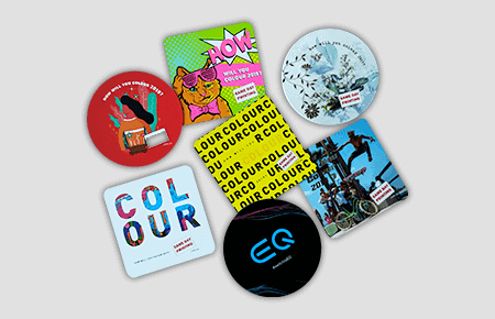Custom Die - cut coaster