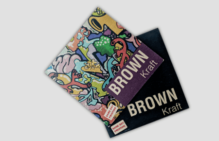 brownkraft die-cut