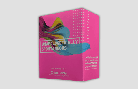 pinkbox die-cut