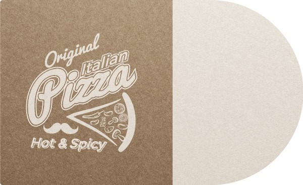 Kraft card white only 1