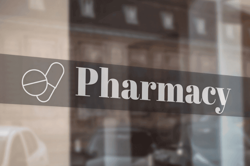 Pharmacy Window Decals Printing Pharmacy Window Decals Printing