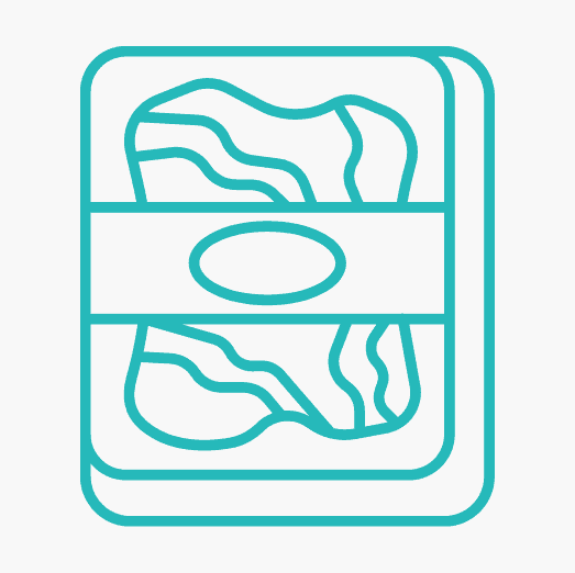 Frozen food label icon