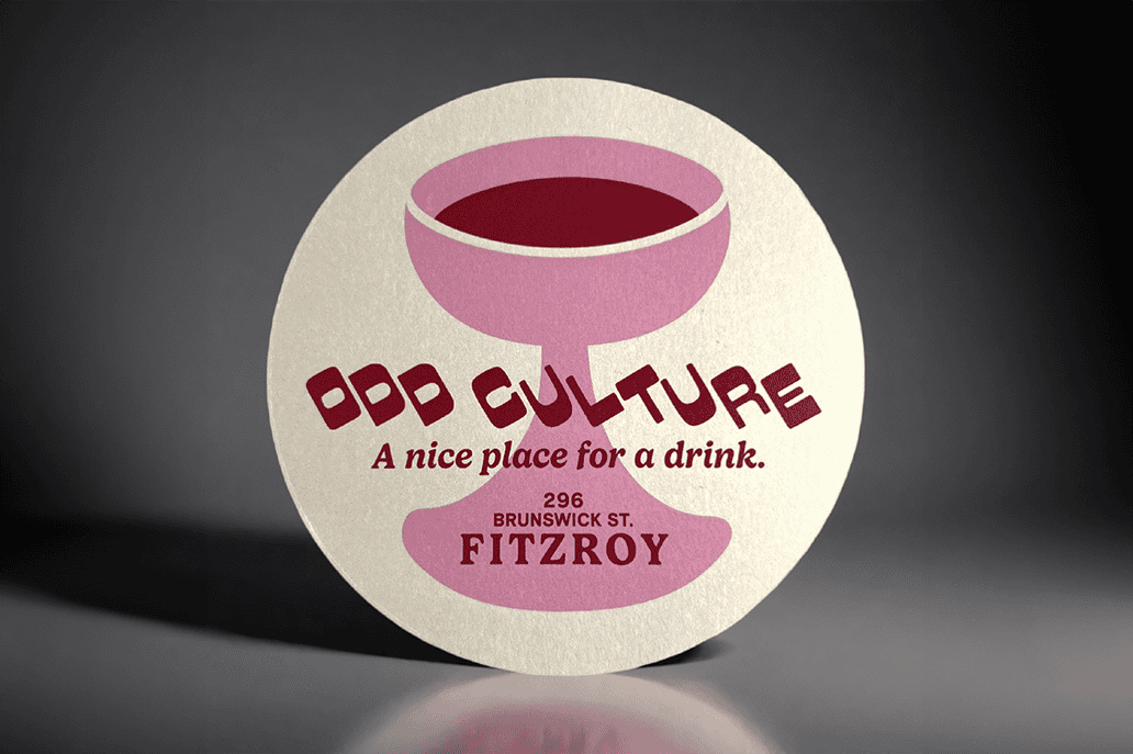 Drink Coaster -odd culture - Same Day Printing