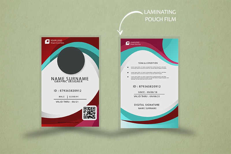 ID Card Printing with Pouch Laminates version 2 ID Card Printing with Pouch Laminates version 2